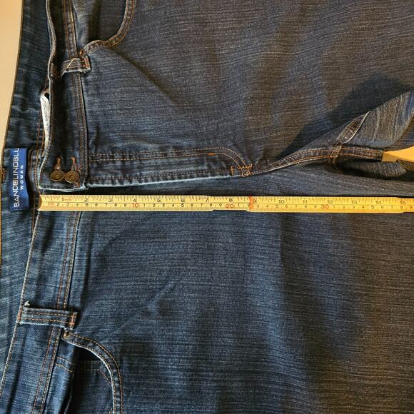 BandolinoBlu Adriana Boot Cut Jeans Women's 24W Blue Dark Wash - Picture 12 of 16